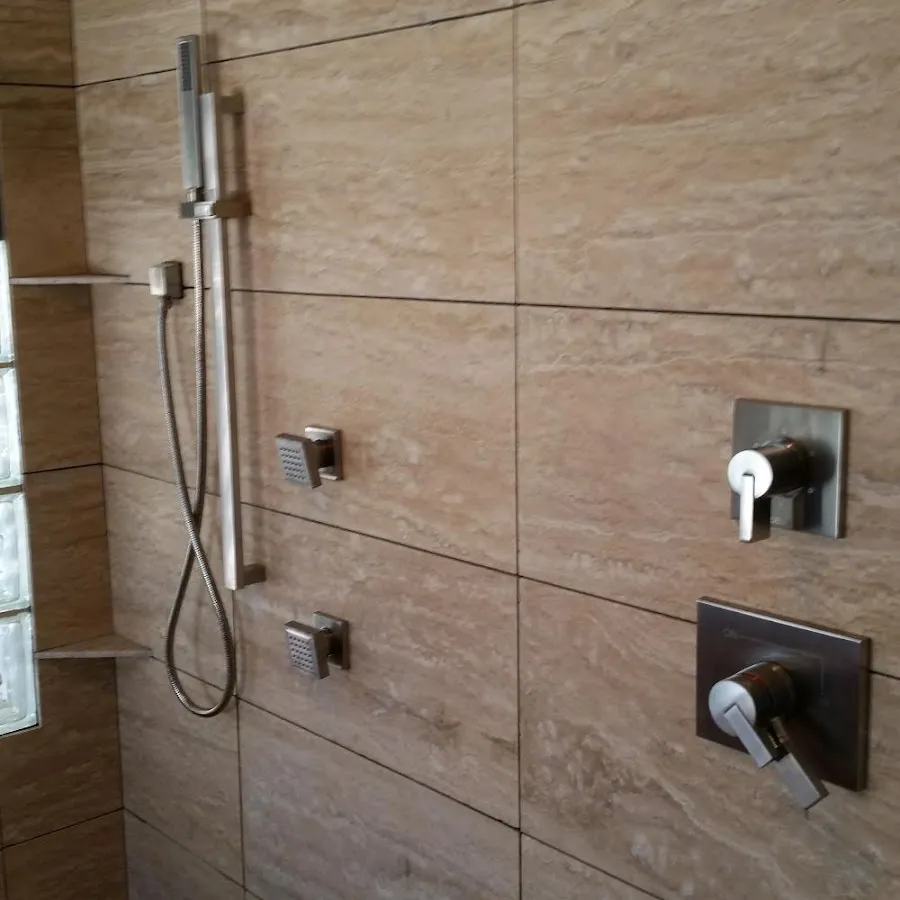 Shower fixture installation for Water Heater Installation in Delphos